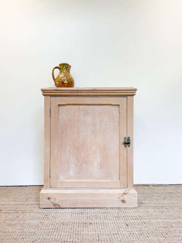 Victorian Pine Cupboard with Internal Shelves