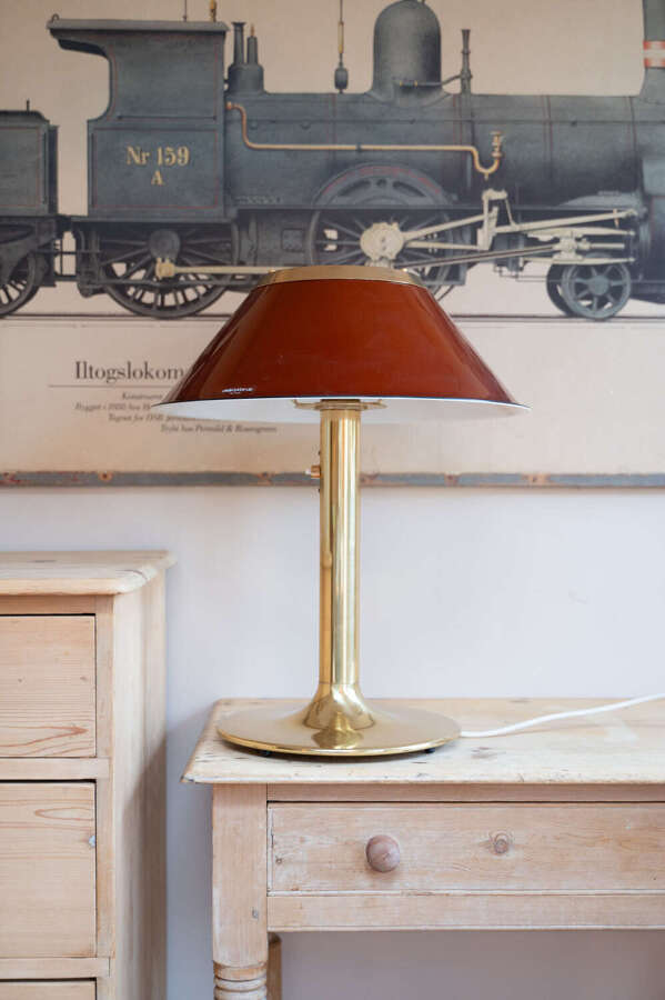 Mars Table Lamp by Per Sundstedt for Atelj&eacute; Lyktan