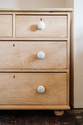 Stripped Victorian Pine Chest of Drawers