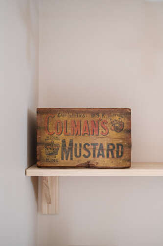 Vintage Colmans Mustard Storage Box