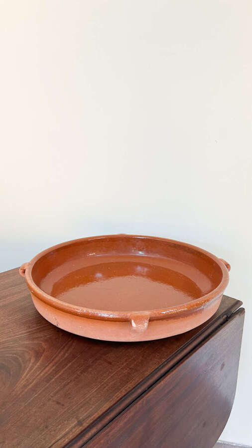Large Rustic Terracotta Bowl