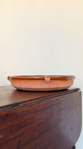 Large Rustic Terracotta Bowl