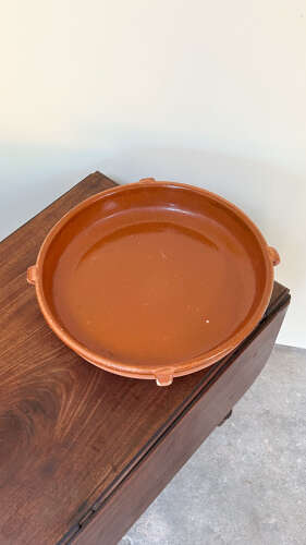 Large Rustic Terracotta Bowl